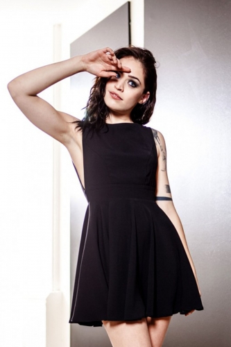 Petite robe courte évasée  Louise