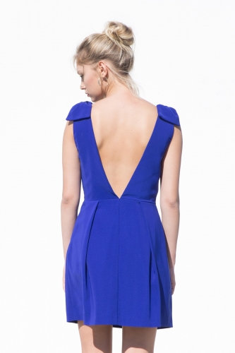 robe dos nu chic glamour noeuds Lilie